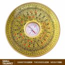 Professional Feng Shui Luo Pan Compass – Geomancy Direction Measuring Tool for Feng Shui Masters and Learners - S